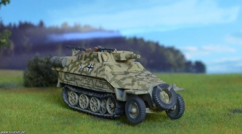Sd.Kfz. 251/9 D mit Kanone 51 7,5cm L/24, Mg42