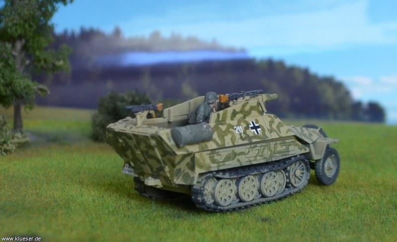 Sd.Kfz. 251/9 D mit Kanone 51 7,5cm L/24, Mg42