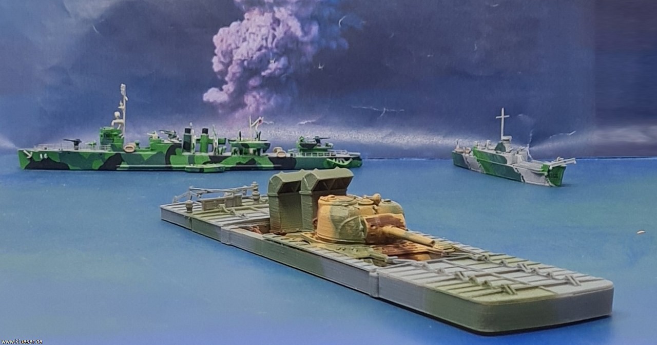 M4A2 Sherman DD T6 Flotation Device, Okinawa 1945