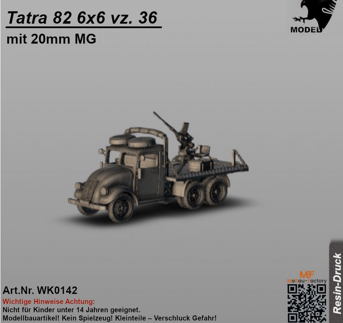 Tatra 82 6x6 w/ 20mm vz. 36