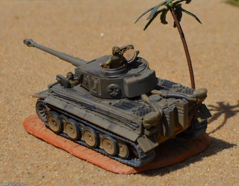 PzKpfw VI Tiger I (early) sPzAbt.501 121, Oliv, Feifel