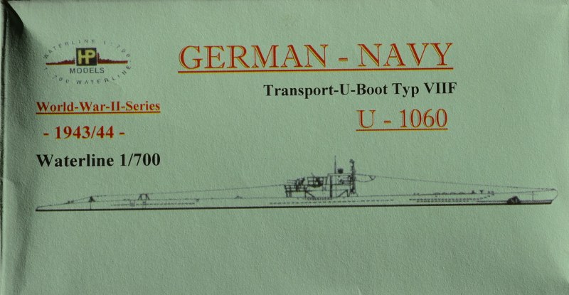 U-Boot Typ VIIF U1060 Transport 1943/44