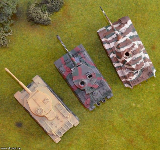 PzKpfw  VI Tiger I, PzKpfw VI Königstiger, VK4501(P) Porsche Tiger