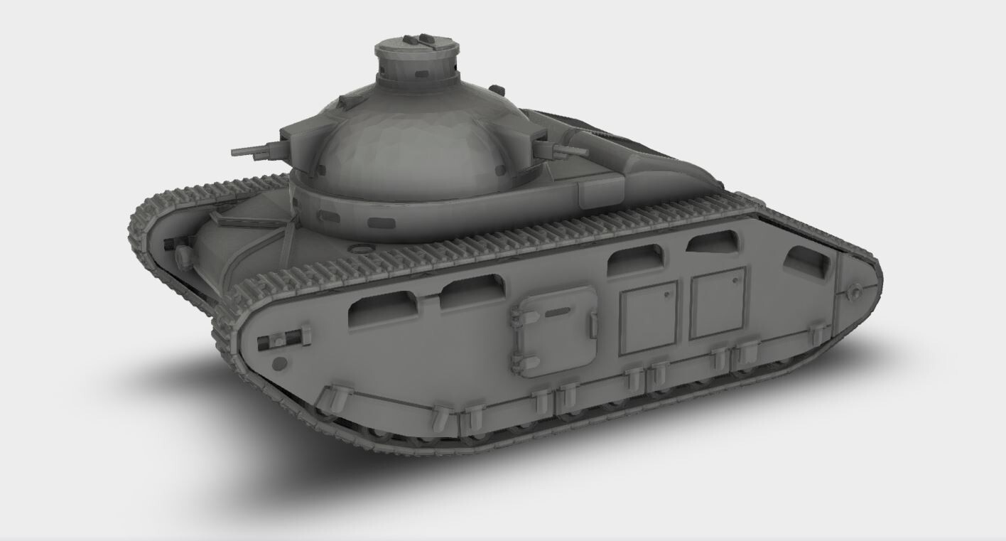 Vickers Infantry Tank No.1, 2