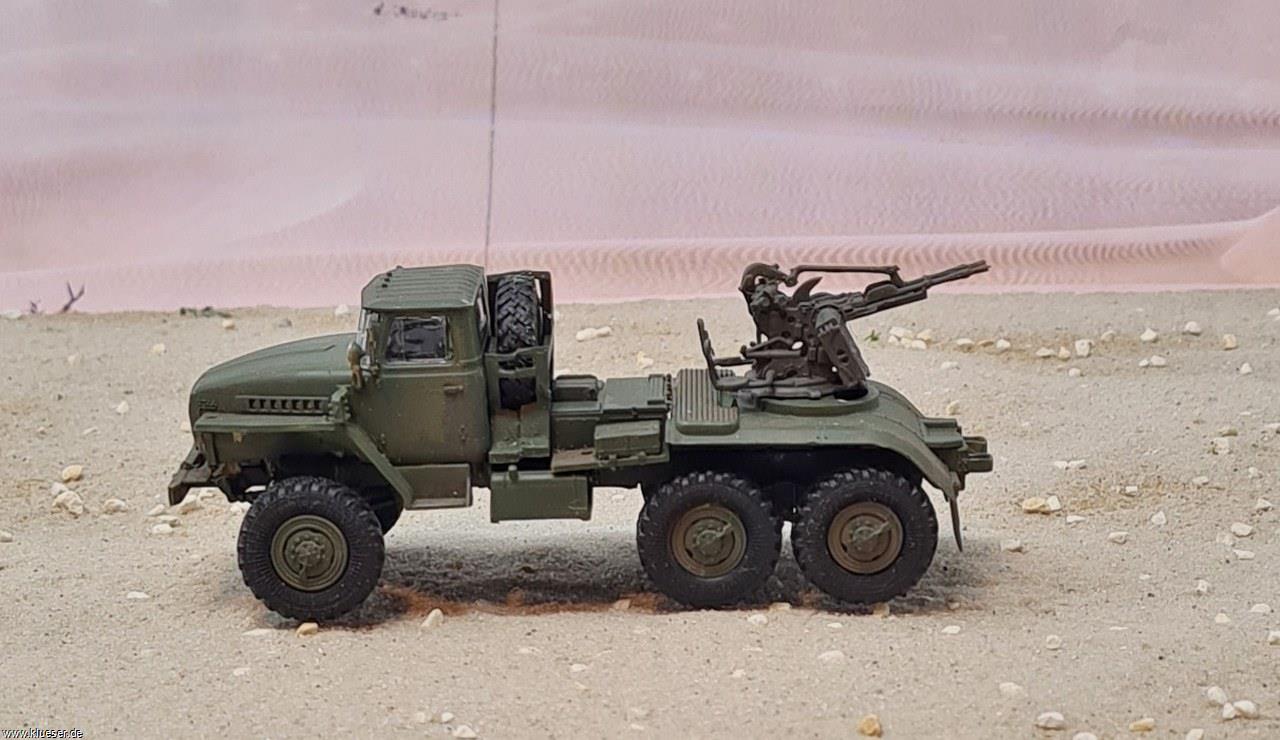 ZPU-2 on Ural-4320