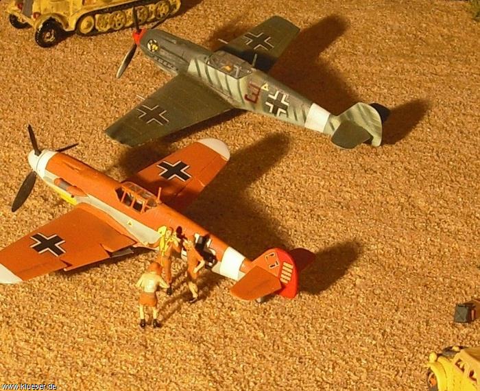 Messerschmitt Me109E-4/trop, Messerschmitt Me109F-4/trop Marseille