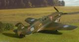 Curtiss P40B Tomahawk Flying Tiger