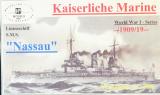 SMS Nassau 1909/18
