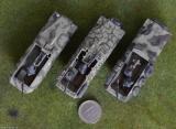 Sd.Kfz. 251/2 D, Sd.Kfz. 251/9 A mit KwK 37 L/24 7,5cm, Sd.Kfz. 251/9 D mit Kanone 51 7,5cm L/24, Mg42