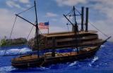 USS Unadilla class 1862 Mississippi